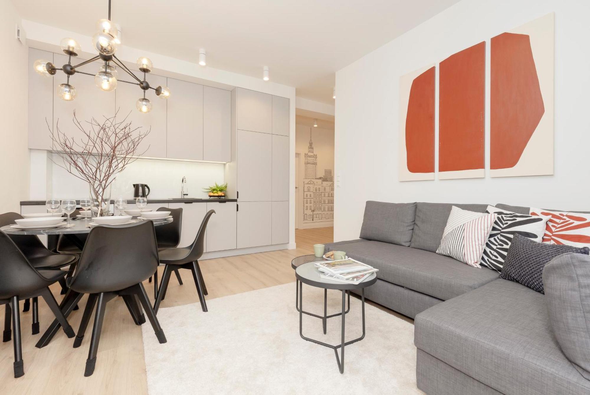 Amazing Spacious Apartments In Warsaw City Center By Noclegi Renters Экстерьер фото