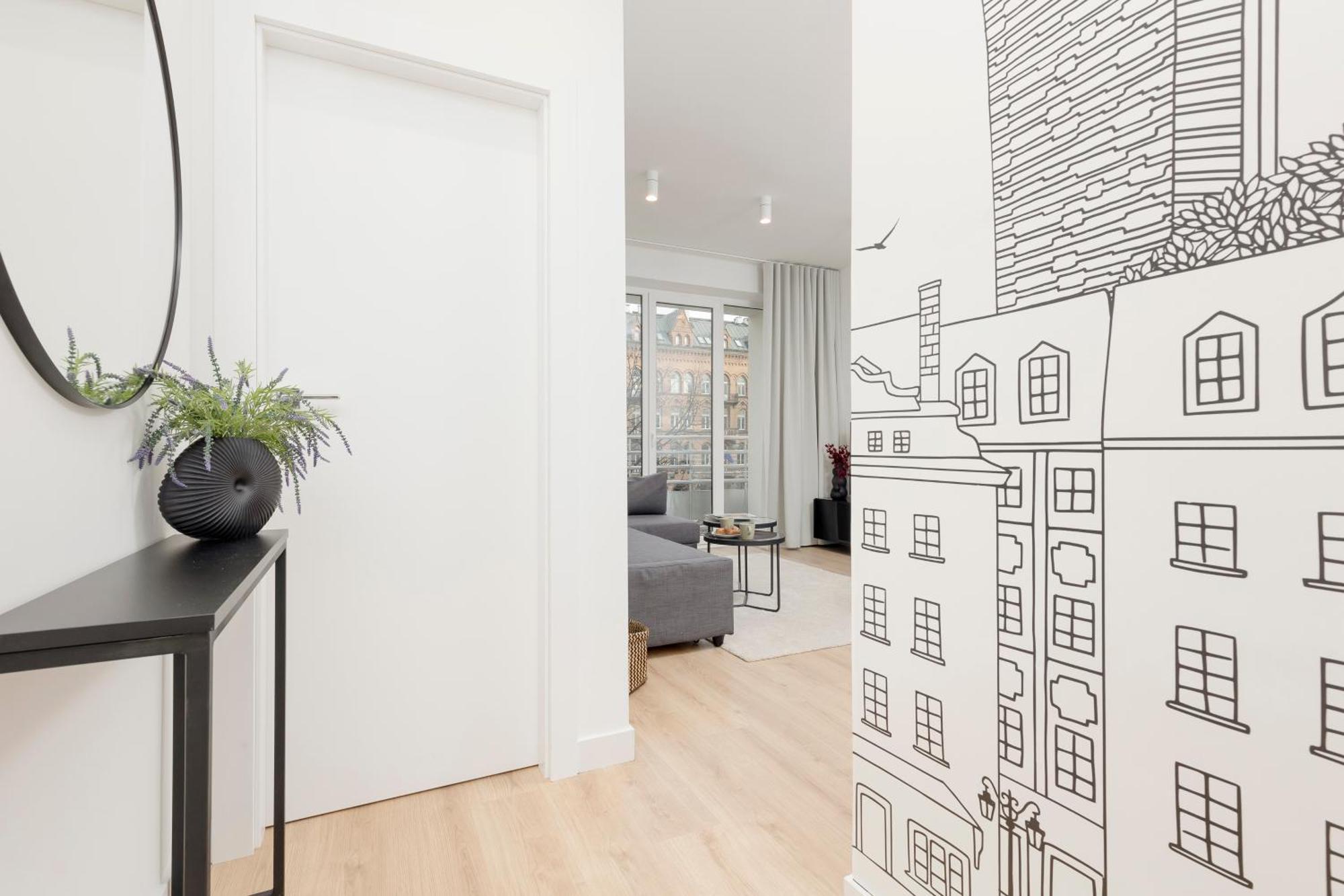 Amazing Spacious Apartments In Warsaw City Center By Noclegi Renters Экстерьер фото